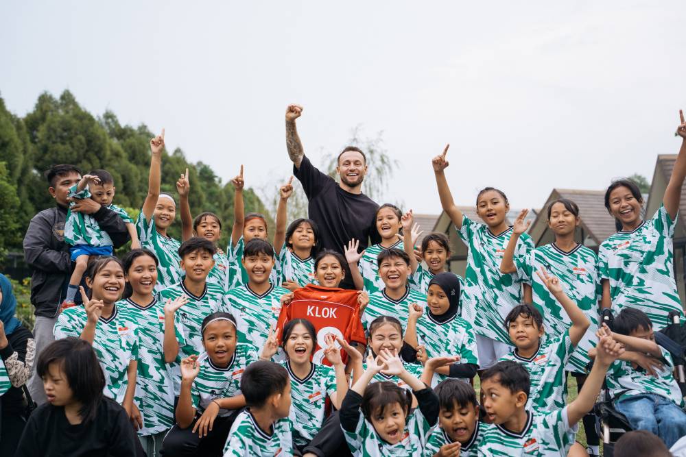 Marc Klok Ajak Anak-Anak Bergerak Bersama Lewat “Fun Workout for Equality” di Bandung